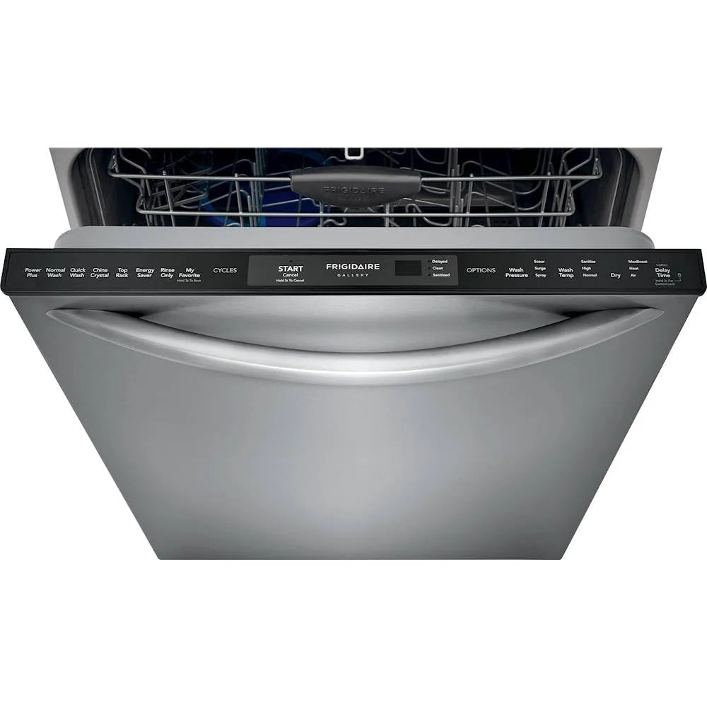 Frigidaire - Gallery 24 Compact Top Control Built-In Dishwasher with 49 dBa - Stainless steel