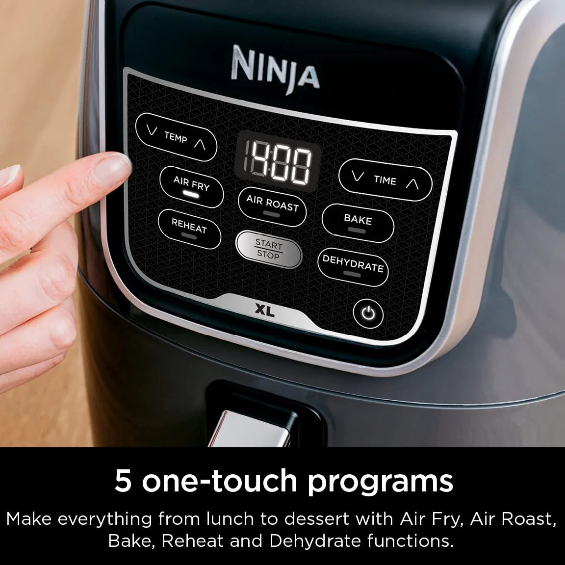 Ninja AF150AMZ Reheats Dehydrates Capacity