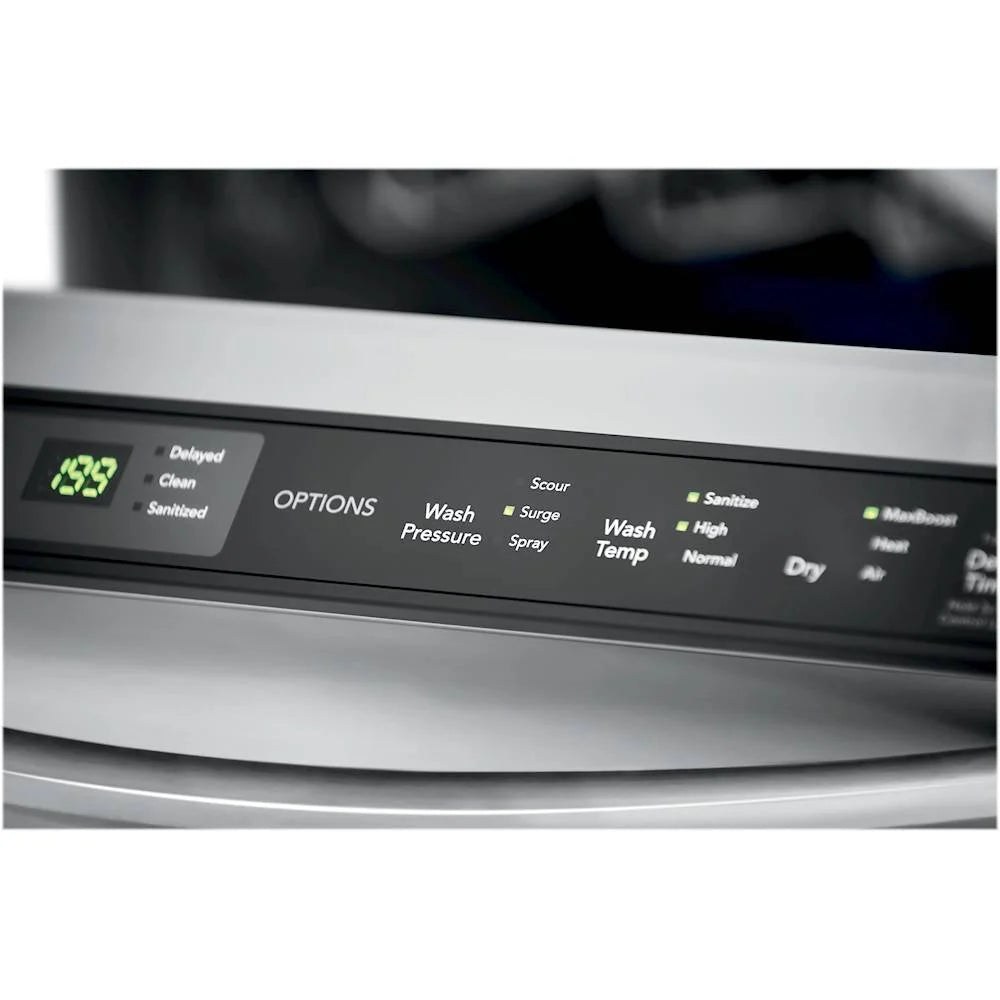 Frigidaire - Gallery 24 Compact Top Control Built-In Dishwasher with 49 dBa - Stainless steel
