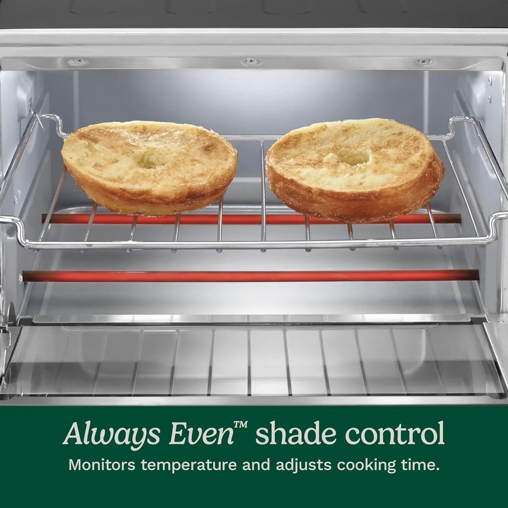 Cuisinart TOB-40N Custom Classic Toaster Oven Broiler, Brushed Stainless and Black