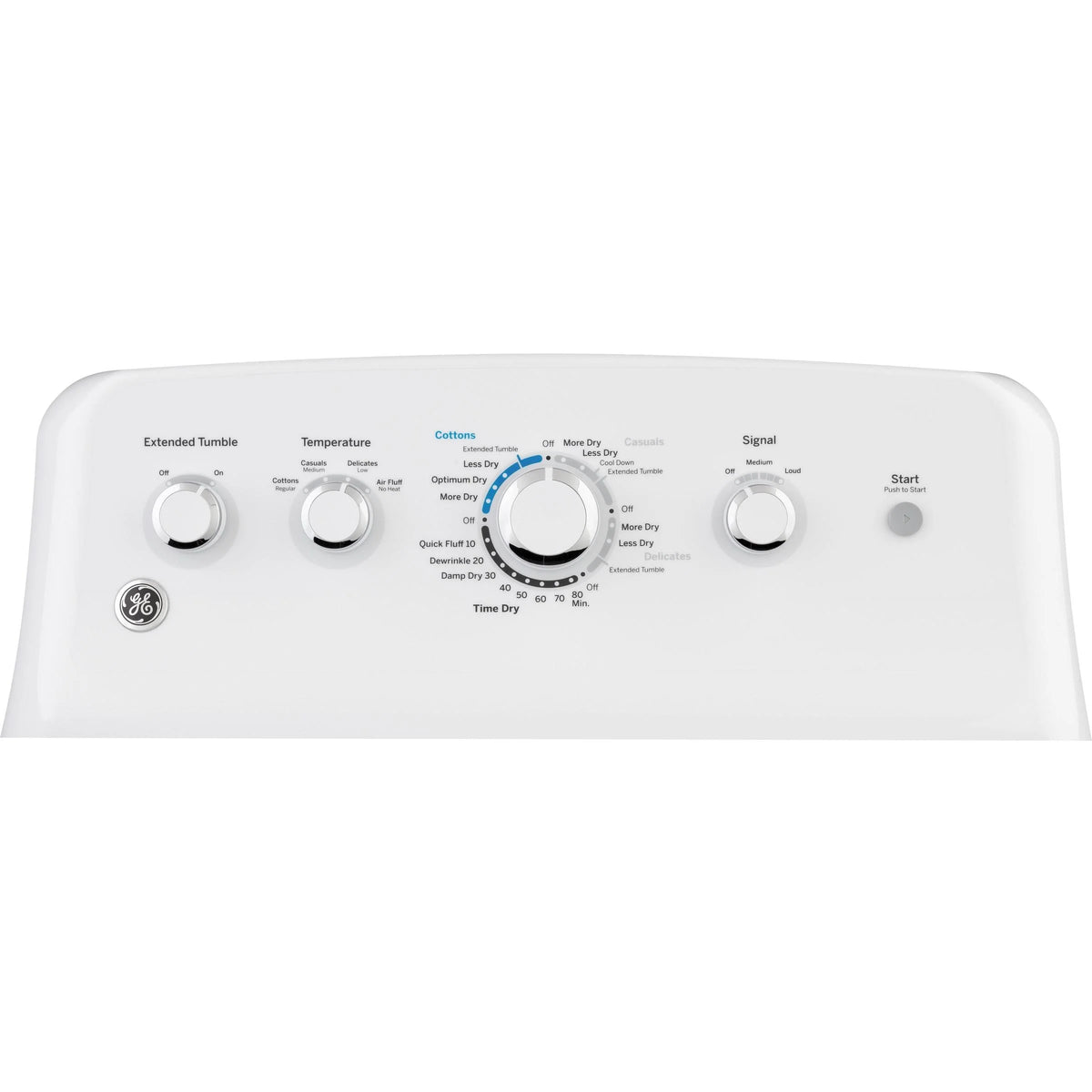GE 7.2 cu. ft. Electric Dryer GTD42EASJWW
