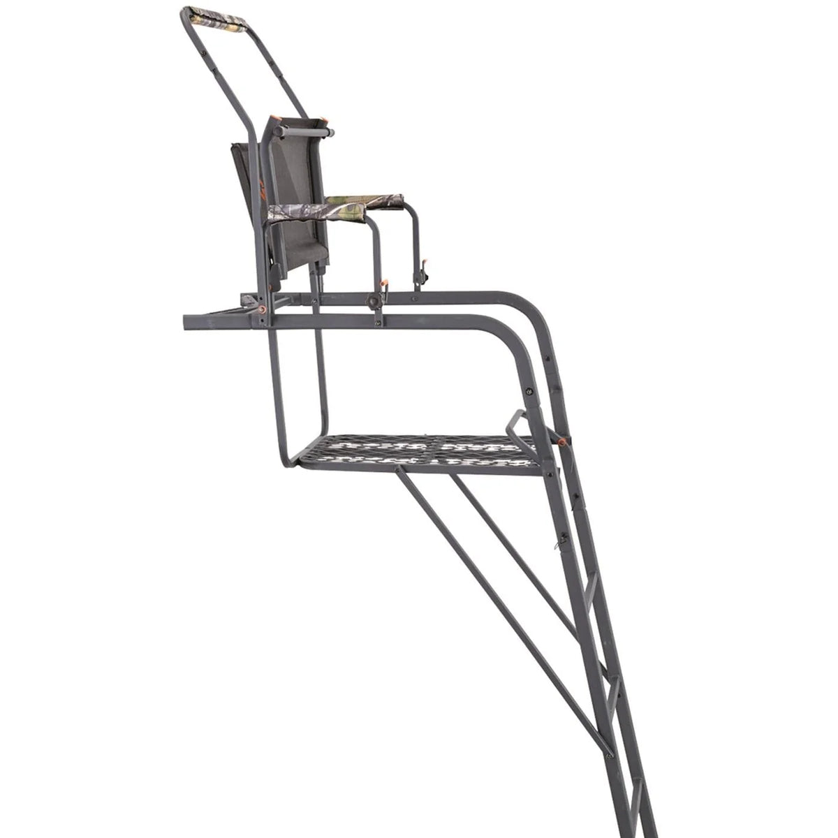 Guide Gear 15.5' Climbing Ladder Tree Stand for Hunting with Mesh Seat, Hunting Gear, Equipment, and Accessories