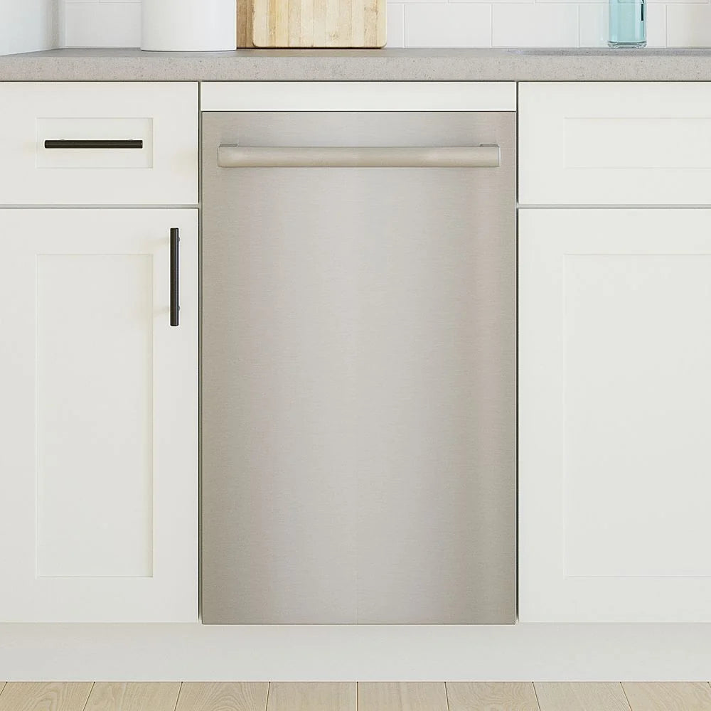 Bosch - 800 Series 18 Top Control Smart Built-In Dishwasher with 3rd Rack and 44 dBA - Silver