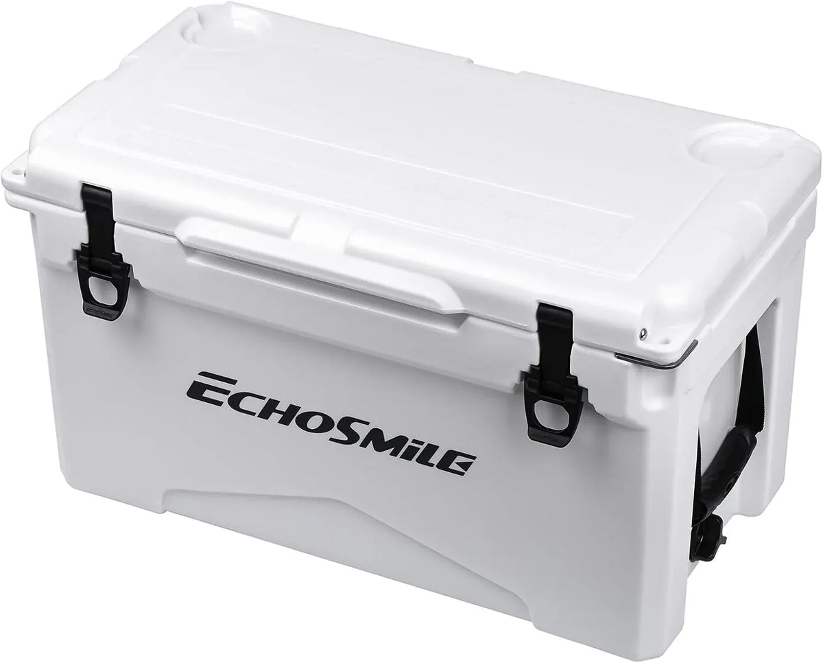EchoSmile 25/30/35/40/60/75 Quart Rotomolded Cooler, Built to Stand up to The Rigors of The Journey