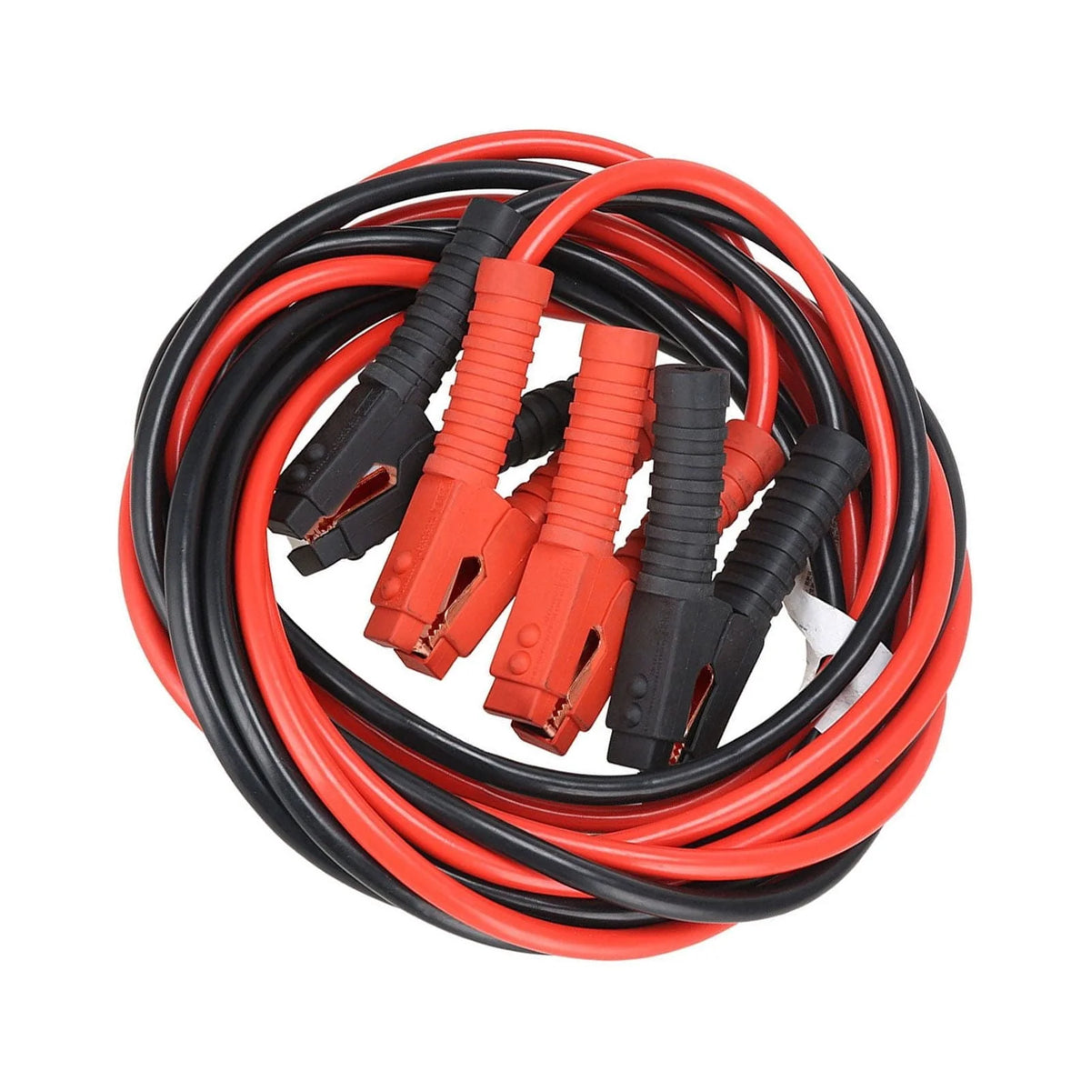 ARTEA 6m 3000A Car Battery Power Emergency Cable Jump Start Firing Line Power Wire Copper Clip Clamp Boost Cord Corriente Bateria Auto (Black and Red)