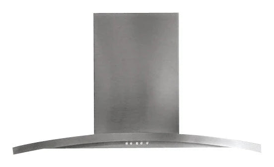 GE Profile - Designer 36 Convertible Range Hood - Stainless steel