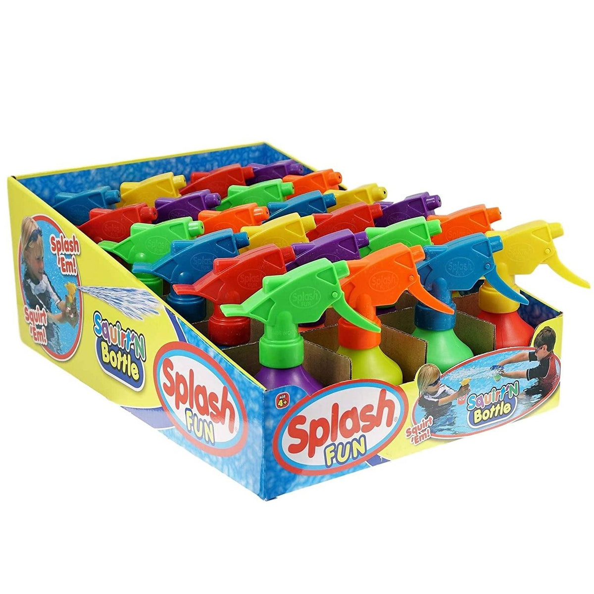 Water Splash Fun Squirt Bottles