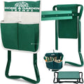 Garden Kneeler and Seat, Foldable Garden Stool Heavy Duty Gardening Bench for Kneeling and Sitting to Prevent Knee & Back Pain, Gardening Gifts for Women, Grandparents, Seniors, Mom & Dad