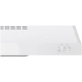 GE - 30 Convertible Range Hood - White on white