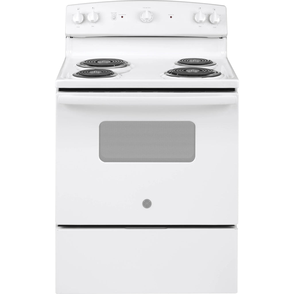 GE 30-inch Freestanding Electric Range JBS160DMWW