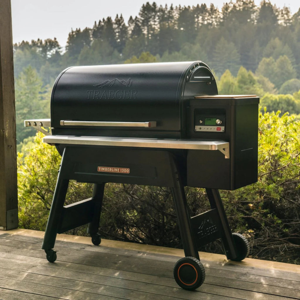 Traeger Grills Timberline 1300 Wifi Pellet Grill and Smoker in Black