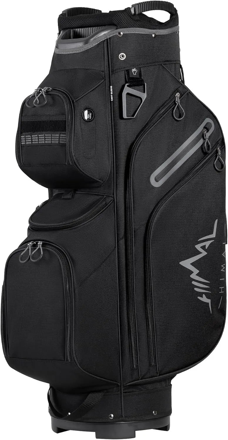 15 Way Golf Cart Bag with Handles and Rain Cover