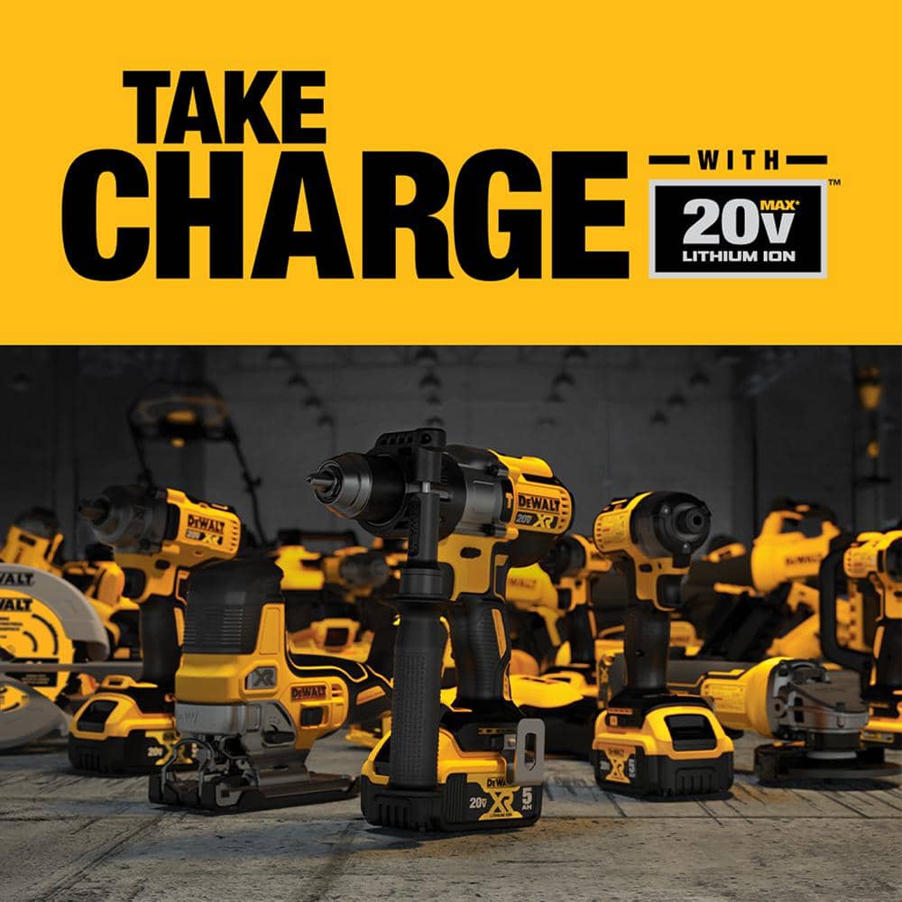 20V MAX XR Lithium-Ion Cordless 15-Gauge Angled Finish Nailer (Tool Only) DCN650B