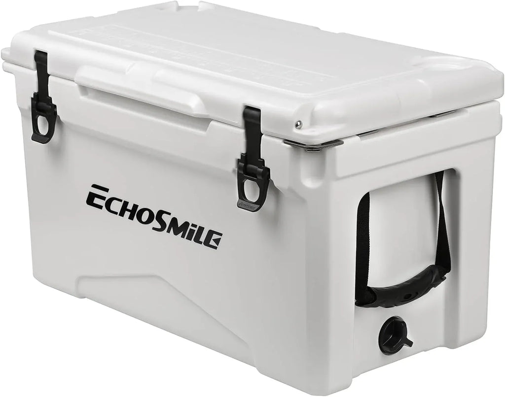 EchoSmile 25/30/35/40/60/75 Quart Rotomolded Cooler, Built to Stand up to The Rigors of The Journey