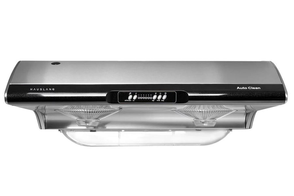 Hauslane|Chef Series C395 36-inch Under Cabinet Range Hood | Slim Stainless-Steel Design with Self Internal Cleaning | 3-Way Venting Essential Suction