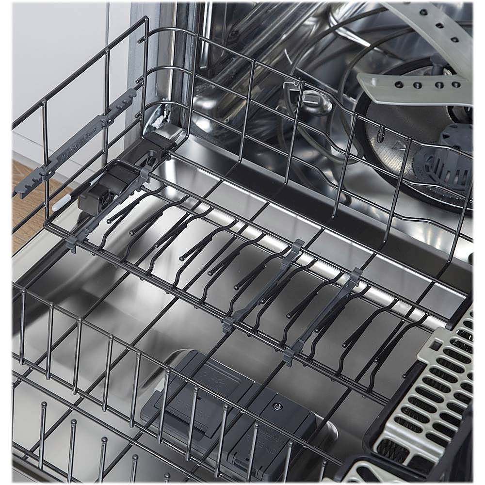 Café - 24 Top Control Tall Tub Built-In Dishwasher with Stainless Steel Tub - Stainless steel