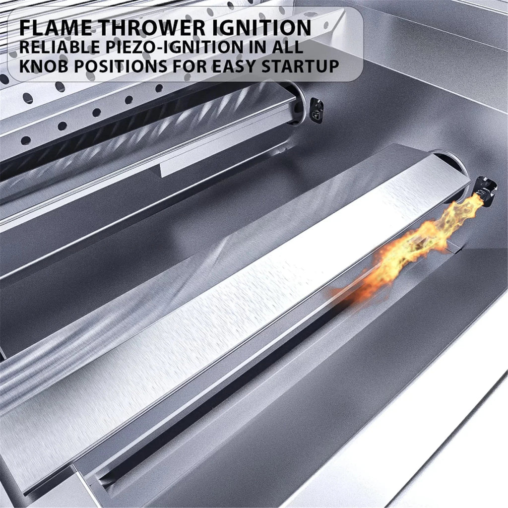 Ruby 4 Burner Pro-Sear 36- Natural Gas