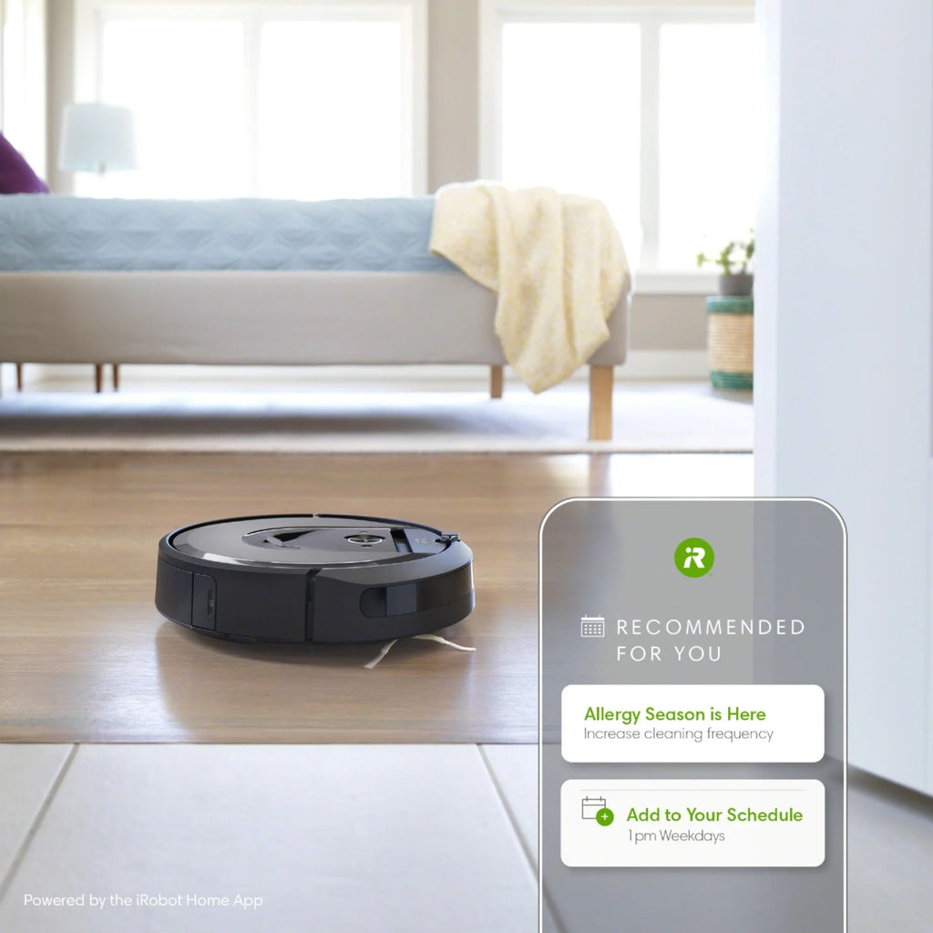 iRobot Roomba i7+ (7550) Wi-Fi Connected Self-Emptying Robot Vacuum - Charcoal