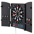 Fat Cat Electronx Electronic Dartboard, 13.5 Compact Target
