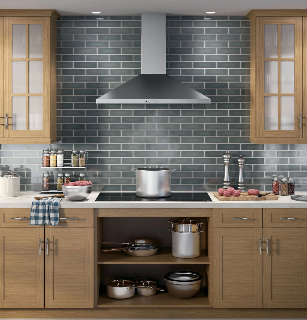 GE - 36 Convertible Range Hood - Stainless steel