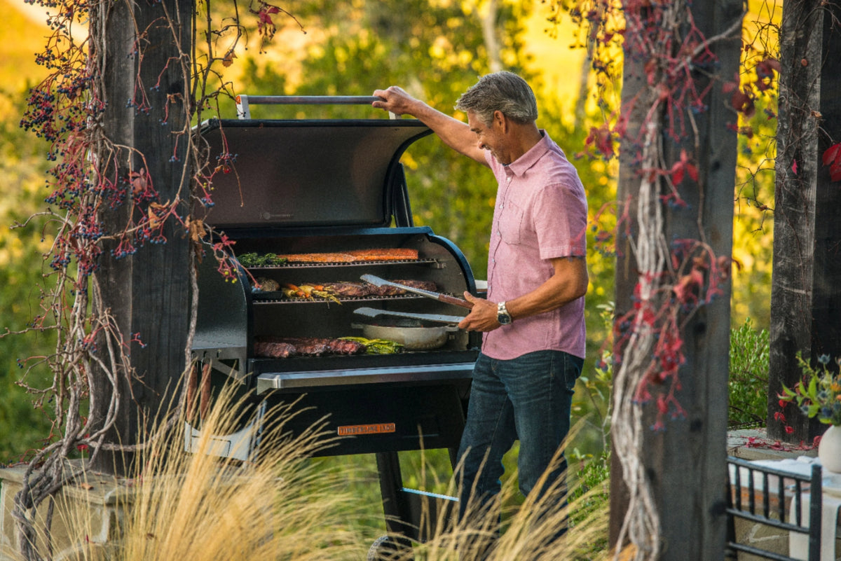 Traeger Grills Timberline 1300 Wifi Pellet Grill and Smoker in Black