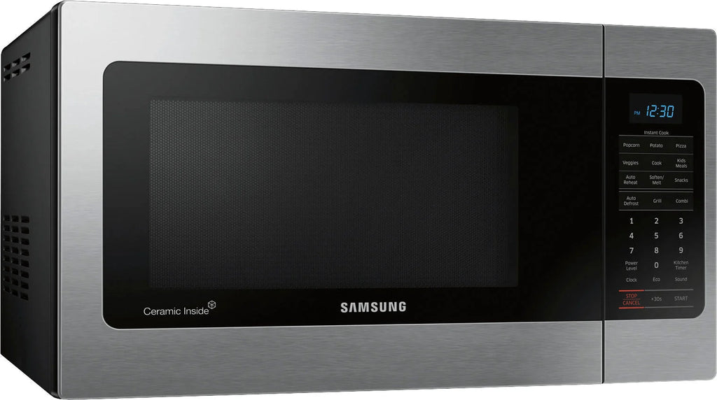 Samsung - 1.1 Cu. Ft. Countertop Microwave with Grilling Element - MG11H2020CT