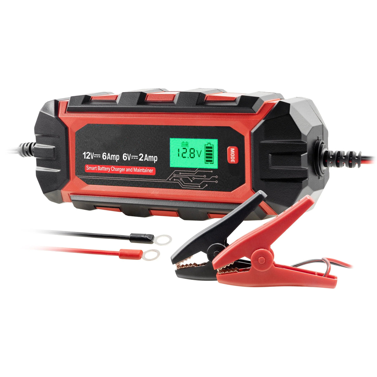 Ultrapro Elite Intelligent Battery Charger and Maintainer, 6V/12V, 6A