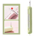 Dual Function Needle Threader with Seam Ripper, Stainless  Steel