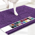 Door Mat, Super Absorbent Indoor/Outdoor Mud Scraper, Non-Slip Washable Entrance Rug