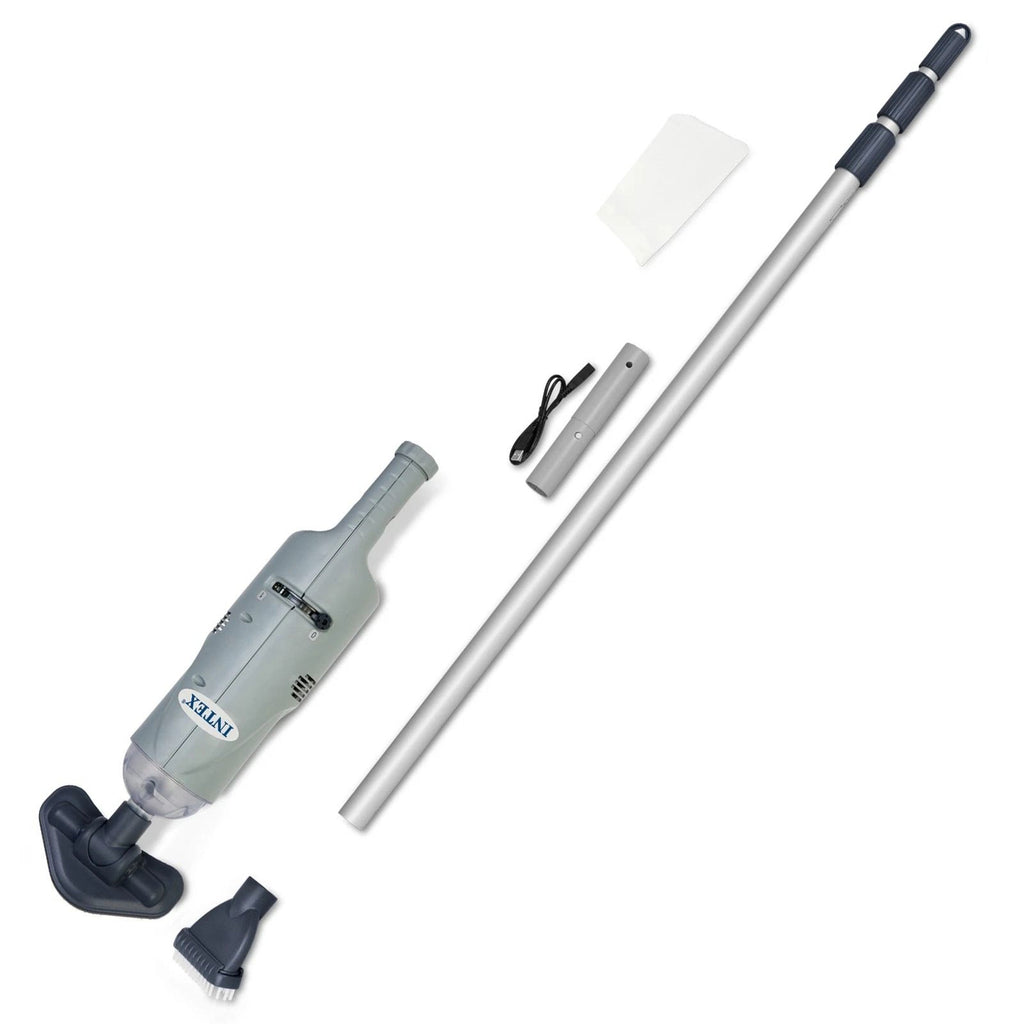 Cordless Pool Vacuum Cleaner with Dual Brush Heads for Above Ground  Pools