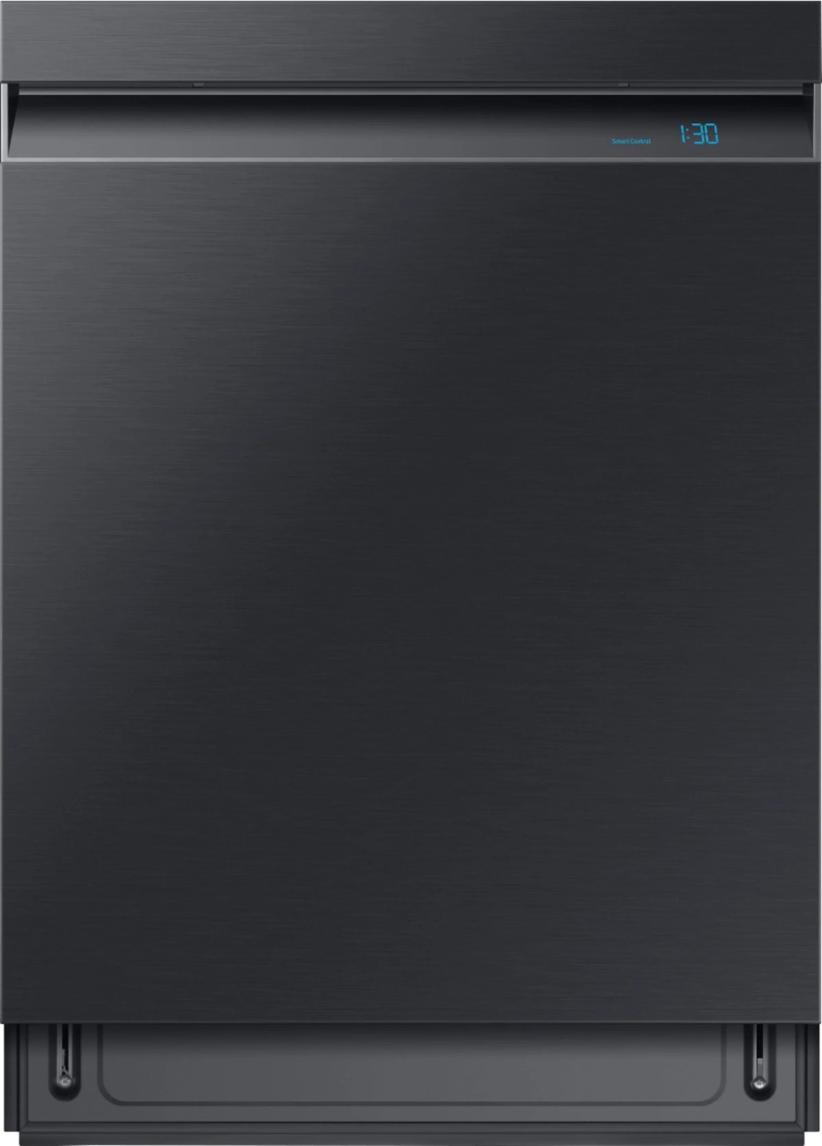 Samsung - Linear Wash 24 Top Control Built-In Dishwasher with AutoRelease Dry, 39 dBA - Black stainless steel