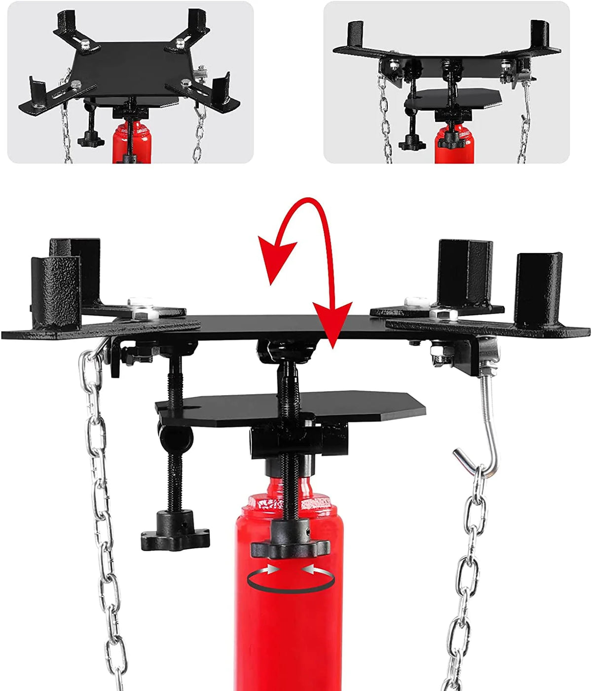 Torin BIG RED Hydraulic Telescoping Transmission Jack,DMTR4053