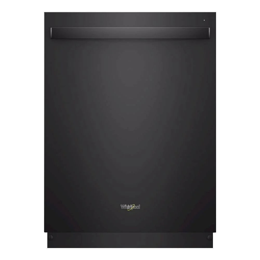 Whirlpool - 24 Built-In Dishwasher - Black