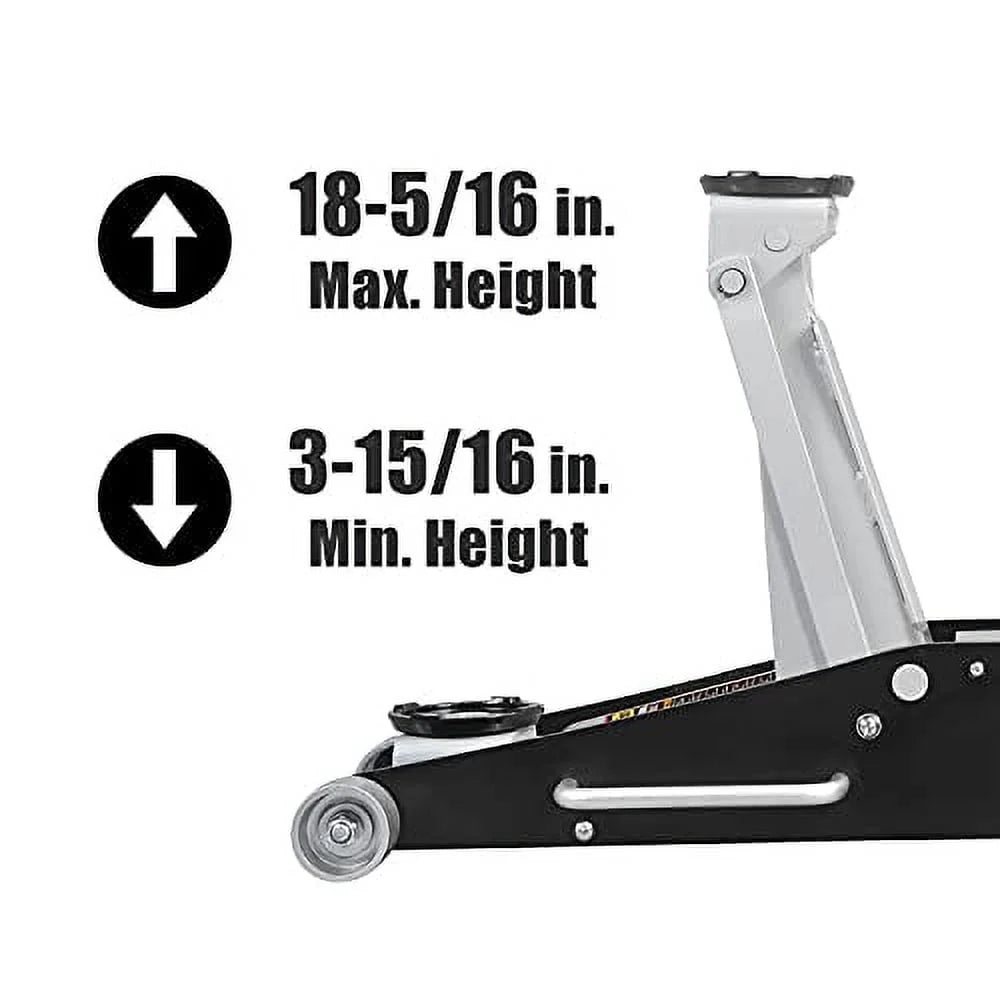 Torin T84025B 2-1/2 Ton Capacity Aluminum and Steel Racing Jack