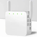 Dual Antenna WiFi Repeater with 300 Mbps and 300 Square Meter Coverage
