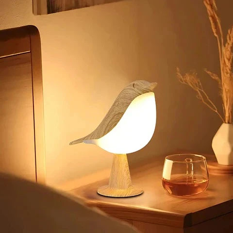 Bird Lamp and Aroma Diffuser with Adjustable LED Light