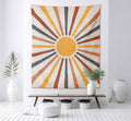 Cover Me With Sunshine Wall Tapestry Boho Neutral Decor